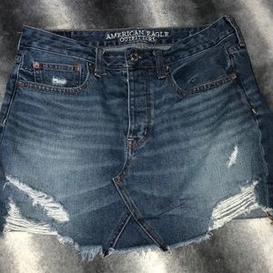American Eagle jean skirt